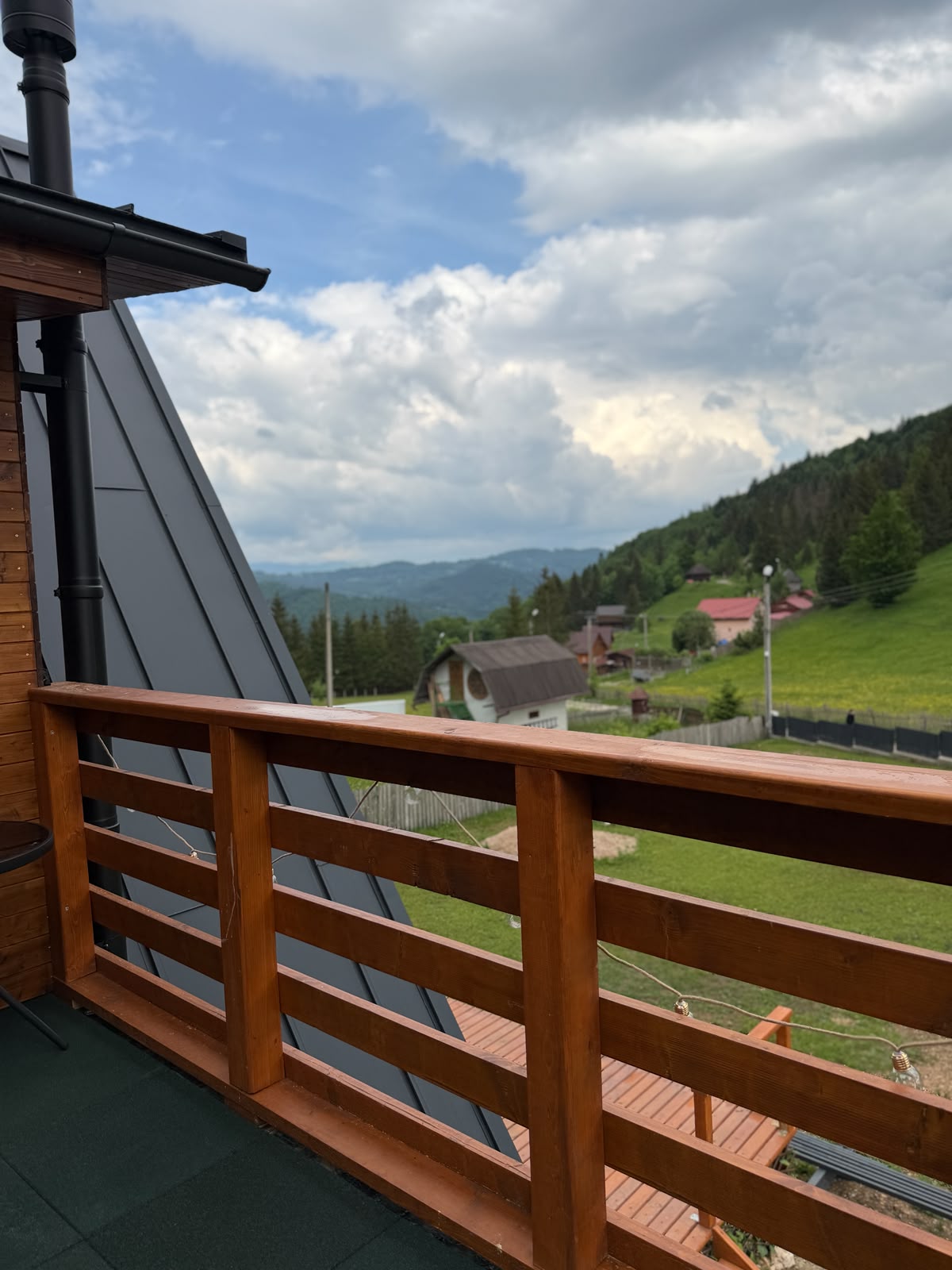 Terasă la Etaj cu View